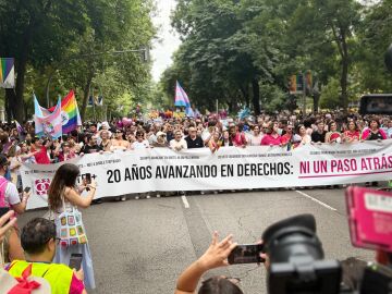 Imagen de la manifestación del Orgullo Imagen de la manifestación del Orgullo