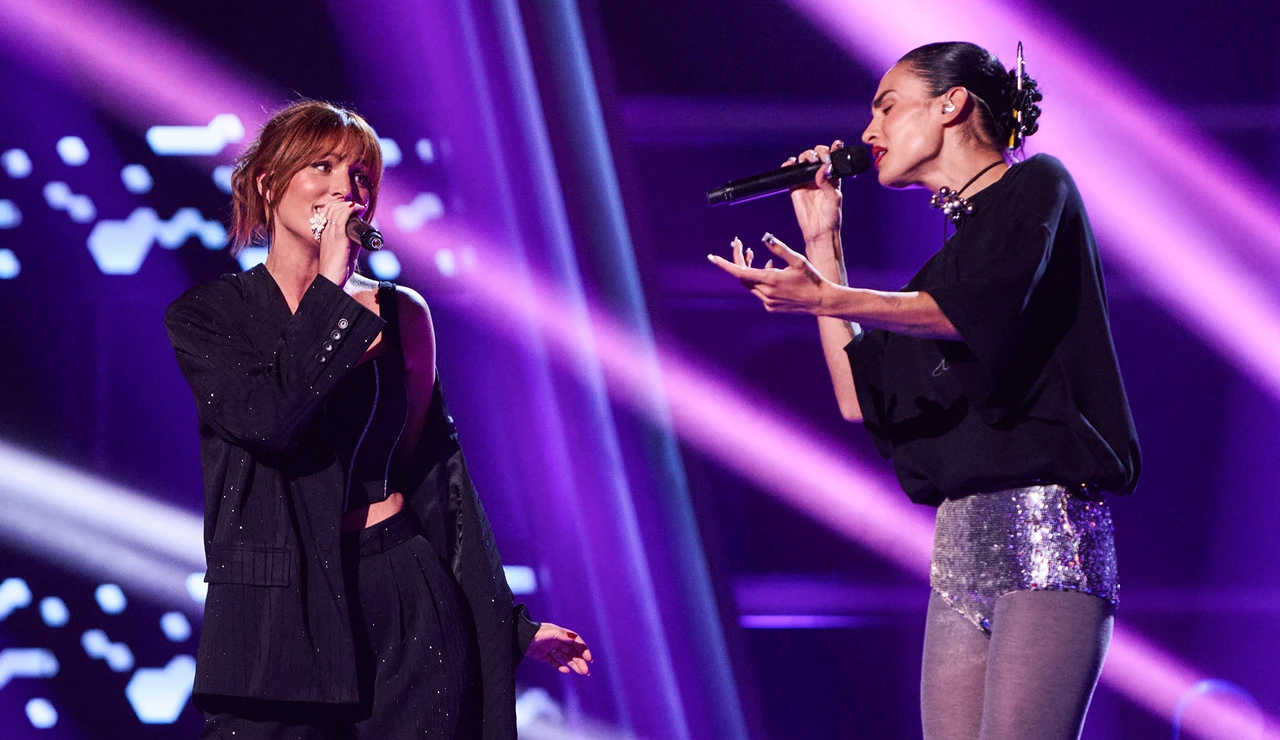 ‘Todo lamento’ y ‘La Culpa’: el dúo más mágico de Edurne y Natalia en los Asaltos de La Voz Kids