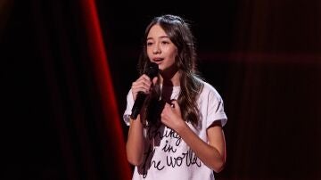 Clara Matilde, talent de La Voz Kids