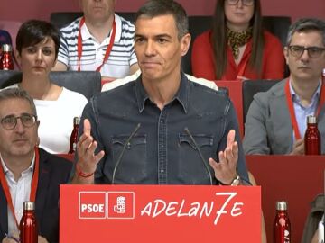 Pedro Sánchez en su intervención en el Comité Federal. 