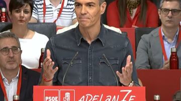 Pedro Sánchez en su intervención en el Comité Federal. 