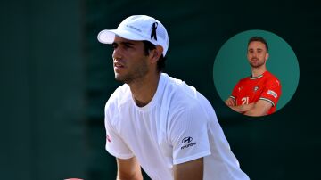 El tenista Nuno Borges en la presente edición de Wimbledon