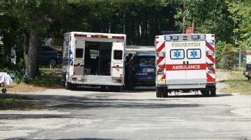 Ambulancia y policía 