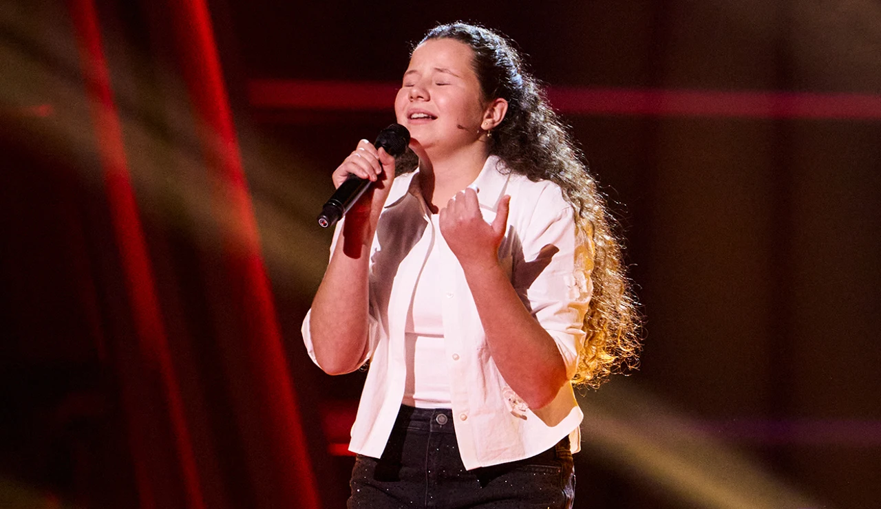 María Eugenia, talent de La Voz Kids