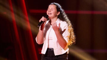 María Eugenia, talent de La Voz Kids