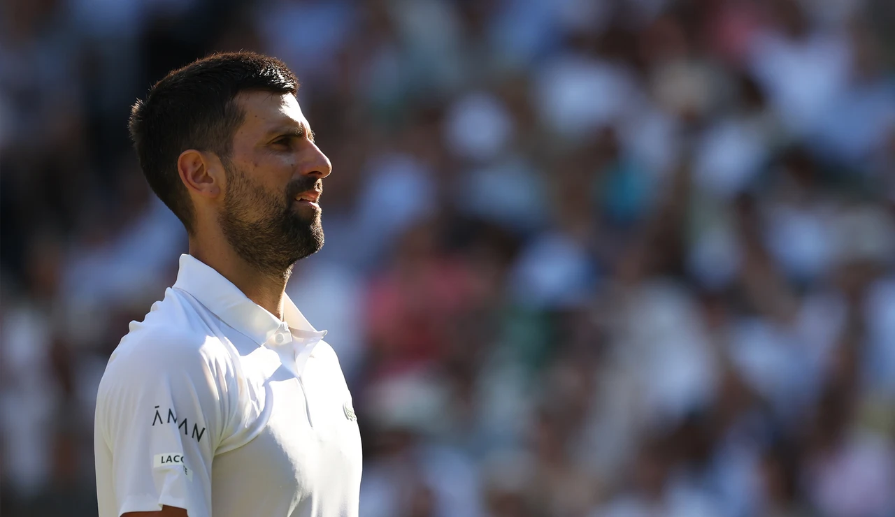 Djokovic en Wimbledon 2025