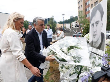 Homenaje en Ermua a Miguel Ángel Blanco por su asesinato