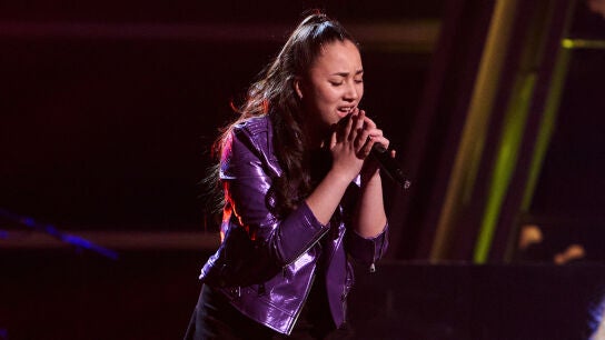 Geraldine, talent de La Voz Kids