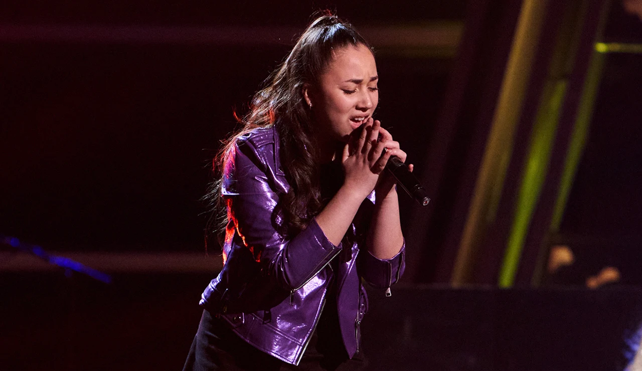 Geraldine, talent de La Voz Kids