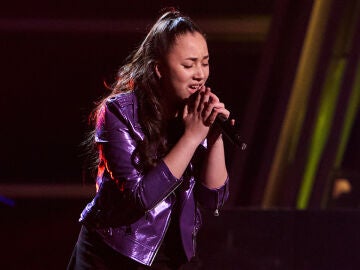 Geraldine, talent de La Voz Kids