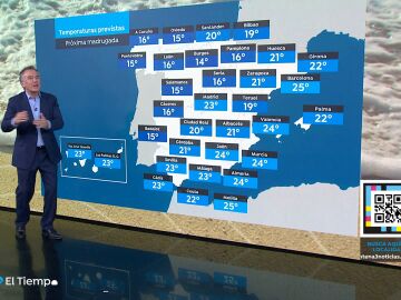 Roberto Brasero avanza una bajada de las temperaturas prácticamente en toda España