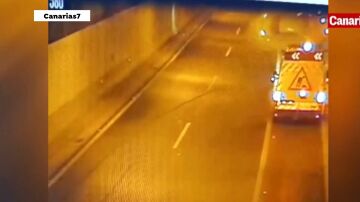 El momento del accidente