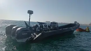 La embarcación en Cádiz La embarcación en Cádiz