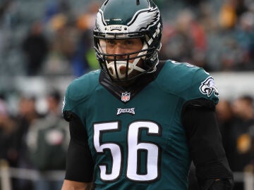 Bryan Braman, en un partido con los Philadelphia Eagles en 2016