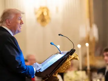U.S President Donald Trump Hosts Republican Senate Dinner U.S President Donald Trump Hosts Republican Senate Dinner