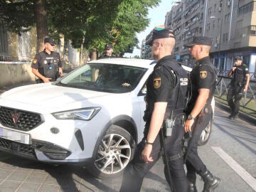 Llegada de Juana Rivas al juzgado