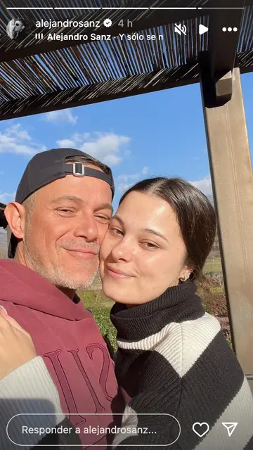 Alejandro Sanz felicita a su hija Manuela por su 24 cumpleaños Alejandro Sanz felicita a su hija Manuela por su 24 cumpleaños