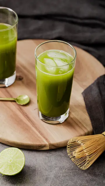 Bebida de matcha Bebida de matcha