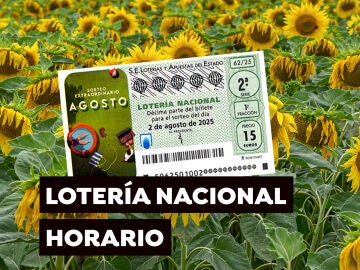 Horario y dónde ver el Sorteo Extraordinario de Agosto de la Lotería Nacional del sábado 2 de agosto
