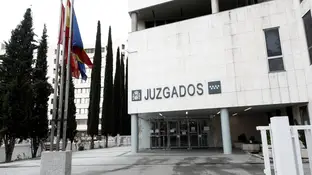 Vista del exterior de los Juzgados de Plaza Castilla, en una imagen de archivo Vista del exterior de los Juzgados de Plaza Castilla, en una imagen de archivo