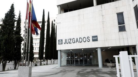 Vista del exterior de los Juzgados de Plaza Castilla, en una imagen de archivo