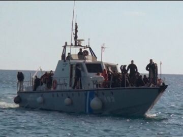 Llegada de migrantes a Granada