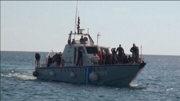 Llegada de migrantes a Granada
