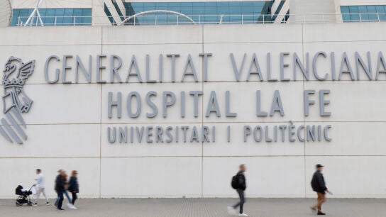 Foto de archivo del Hospital La Fe de Valencia 
