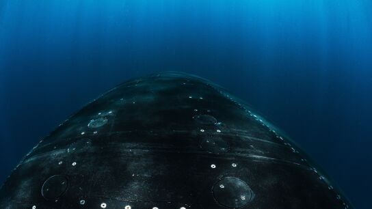 Imagen de un submarino nuclear