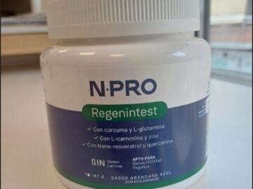 Complemento alimenticio 'N-PRO Regenintest'. 