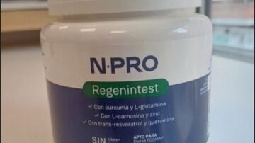 Complemento alimenticio 'N-PRO Regenintest'. 
