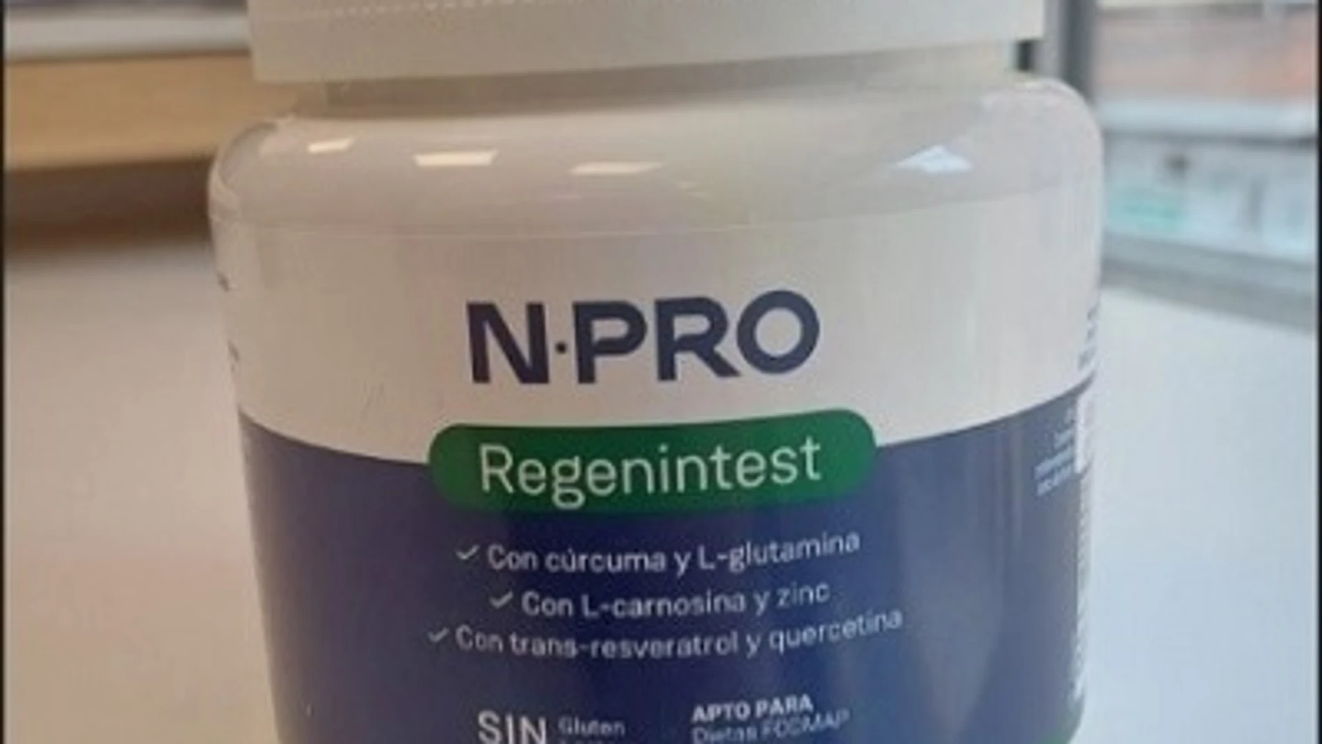 Complemento alimenticio 'N-PRO Regenintest'. Complemento alimenticio 'N-PRO Regenintest'.