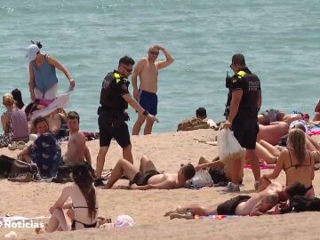 Falsificaciones, trenzas, masajes... la venta ambulante crece en las playas de Canarias