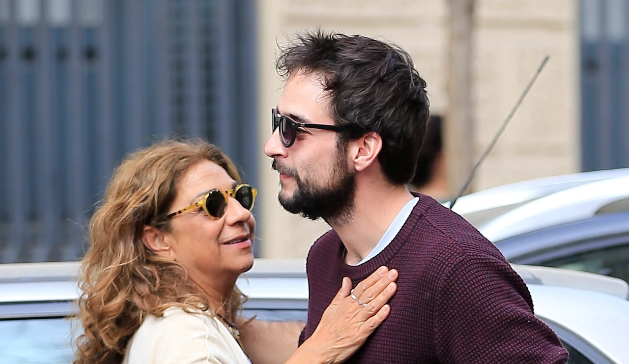 Lolita Flores y su yerno, Gonzalo Sierra, en 2018