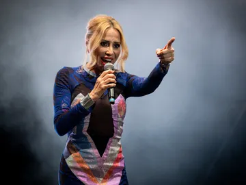 Marta Sanchez actuando en el concierto "20 years of love" en Madrid Marta Sanchez actuando en el concierto "20 years of love" en Madrid