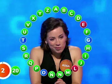 Rosa se toma con humor sus dos llamativos fallos en El Rosco: rumbo a la Silla Azul entre “litrona” y “emergencia” Rosa se toma con humor sus dos llamativos fallos en El Rosco: rumbo a la Silla Azul entre “litrona” y “emergencia”