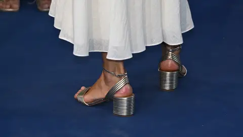 Las sandalias de la reina Letizia Las sandalias de la reina Letizia