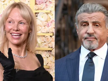 Pamela Anderson y Sylvester Stallone Pamela Anderson y Sylvester Stallone