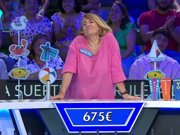 ¿Resolver o seguir tirando? El dilema que le ha costado el super comodín a Marisa en La ruleta de la suerte ¿Resolver o seguir tirando? El dilema que le ha costado el super comodín a Marisa en La ruleta de la suerte