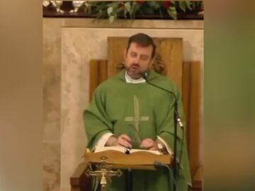 El cura de Valdepeñas, en su discurso sobre los temporeros