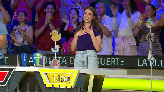 Lidia pasa a la final con 5.360 euros tras caer en el Bote: &iexcl;Muchas felicidades por tus tiradas!