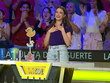Lidia pasa a la final con 5.360 euros tras caer en el Bote: ¡Muchas felicidades por tus tiradas! Lidia pasa a la final con 5.360 euros tras caer en el Bote: ¡Muchas felicidades por tus tiradas!