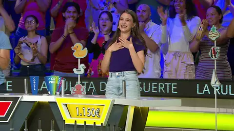 Lidia pasa a la final con 5.360 euros tras caer en el Bote: ¡Muchas felicidades por tus tiradas! Lidia pasa a la final con 5.360 euros tras caer en el Bote: ¡Muchas felicidades por tus tiradas!