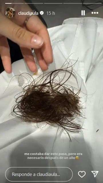 El pelo que se ha cortado Claudia Jiménez El pelo que se ha cortado Claudia Jiménez