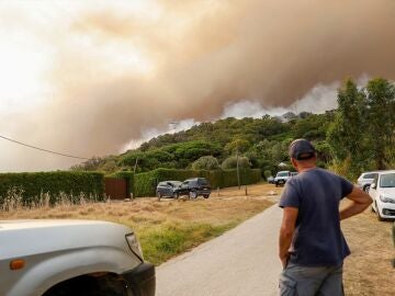 Incendio en el paraje La Peña, Tarifa