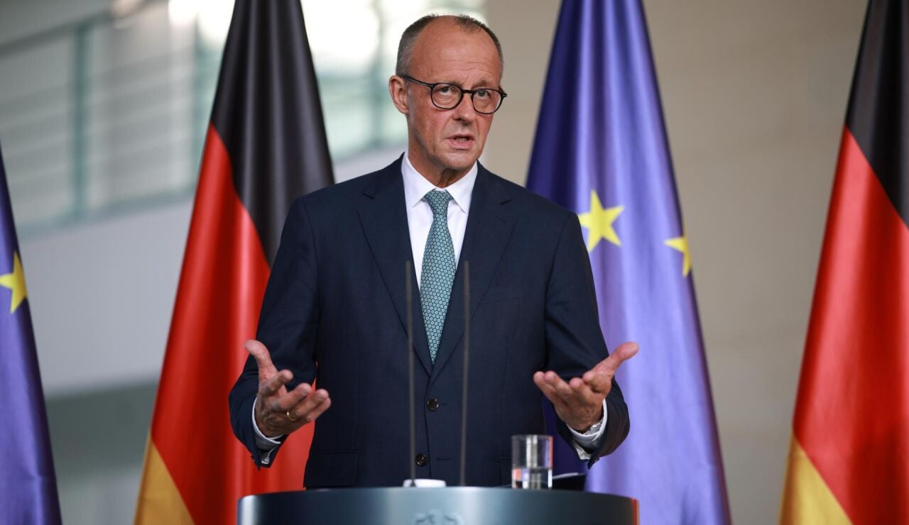 El canciller alem&aacute;n, Friedrich Merz