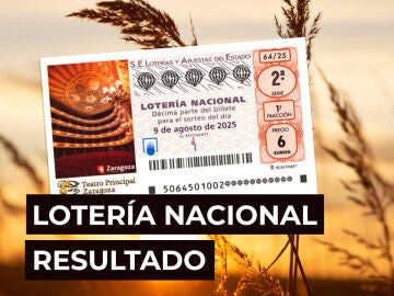 Lotería Nacional: Resultado de hoy sábado 9 de agosto de 2025