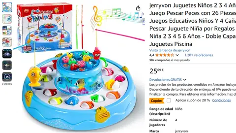 Juego de pescar de Amazon Juego de pescar de Amazon