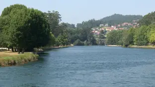 Río Lérez a su paso por Pontevedra Río Lérez a su paso por Pontevedra