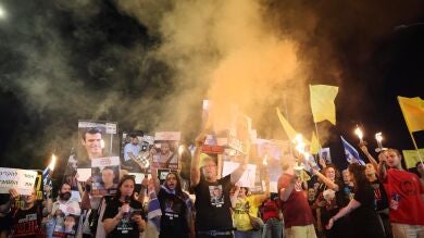 Miles de personas protestan en Israel contra el plan de Netanyahu para tomar el control de Gaza